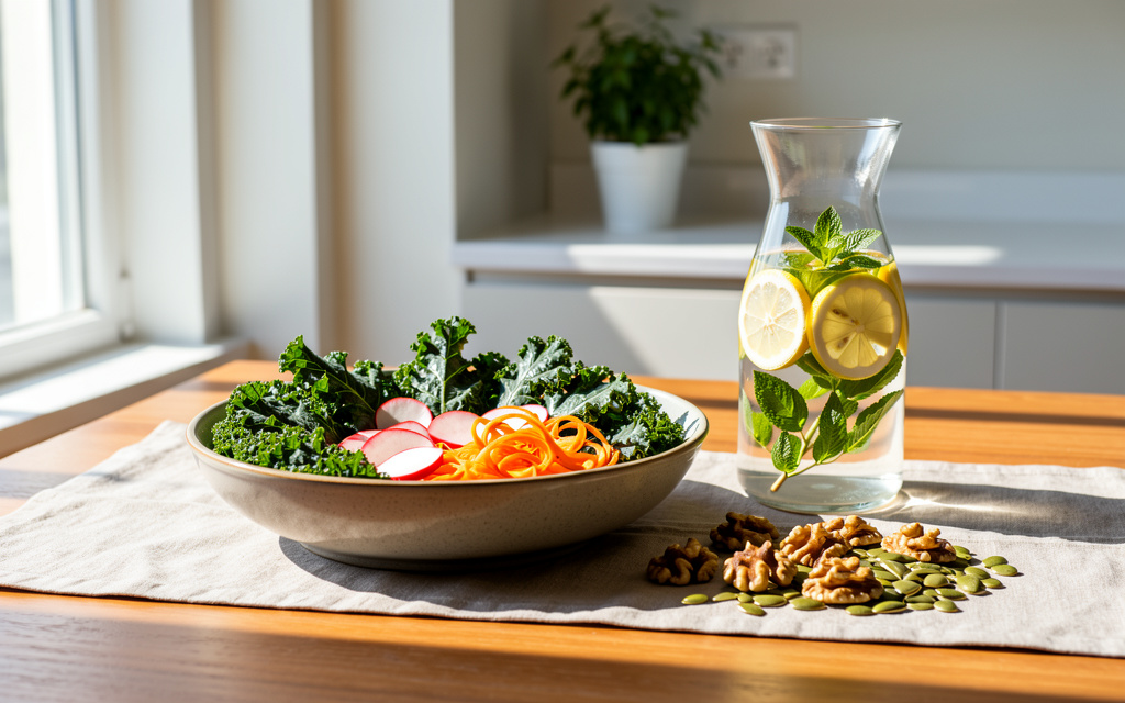 Čerstvá zelenina symbolizujúca transparentnosť a čistotu nášho obsahu